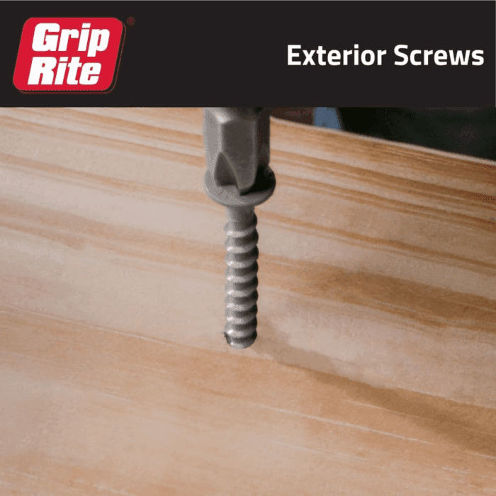 PTN114S1 PG10 Polymer Coated #6 X 1-1/4" Coarse Thread Deck Screw, Gray, 1Lb Box - Image 7