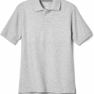 Boys Short Sleeve Pique Polo Uniform Shirt (Standard & Husky)