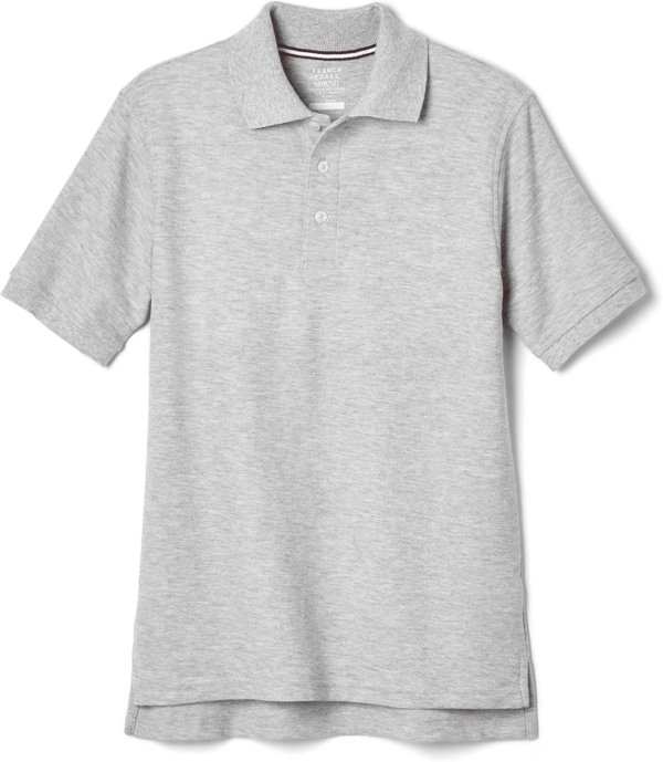 Boys Short Sleeve Pique Polo Uniform Shirt (Standard & Husky)