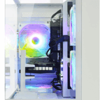 Gaming Desktop Intel Core I5-12400F 6 Core 2.5Ghz PC Computer, RTX 4060 8G, 32G DDR4 RAM, 1TB NVME SSD, Prebuilt Gaming PC Tower Computer for Home and Office (White) - Image 4