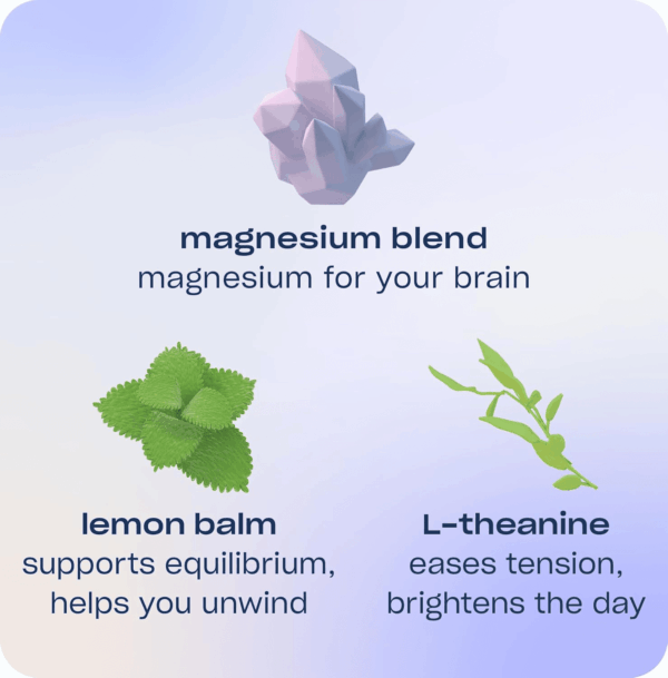 Mood Magnesium & Adaptogen Drink, Relaxation Beverage, 12 Ounce (Variety Pack, 12 Pack) - Image 4