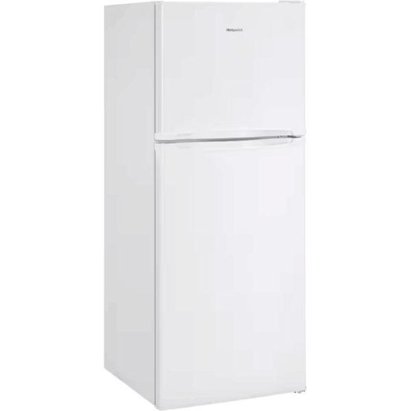 9.7-Cu Ft Counter-Depth Top-Freezer Refrigerator ( White ) - Image 4
