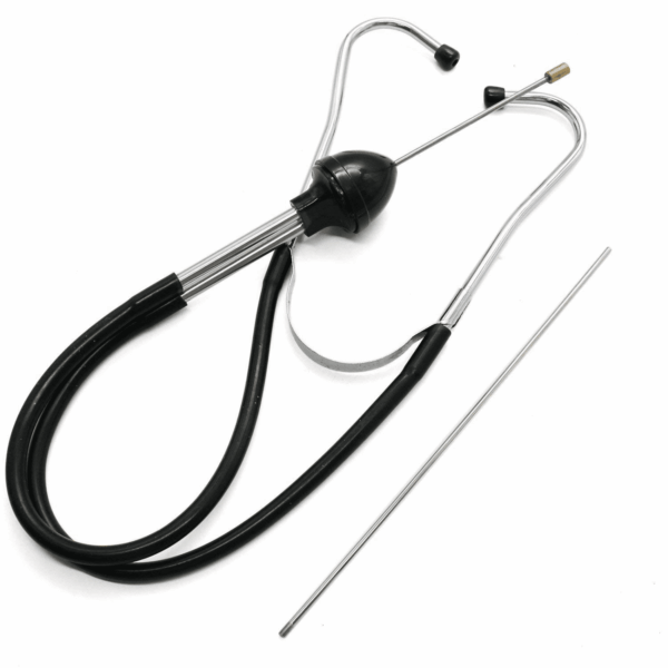 Garnish Gripper Mechanic'S Stethoscope Automotive Engine Diagnostic Sensitive Hearing Tool for Cars, Trucks and Motorcycles,Black