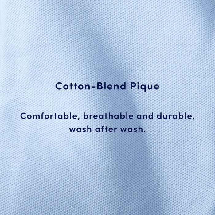 Boys Short Sleeve Pique Polo Uniform Shirt (Standard & Husky) - Image 5