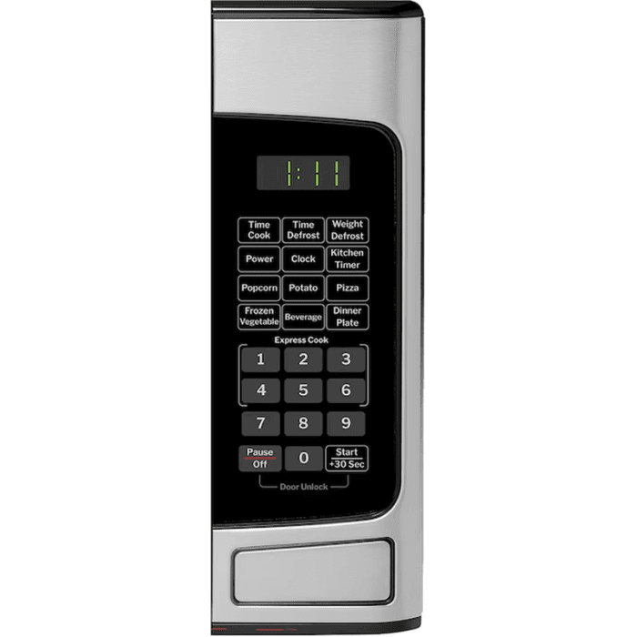 1.1-Cu Ft Medium 950 -Watt Countertop Microwave ( Stainless Steel ) - Image 3