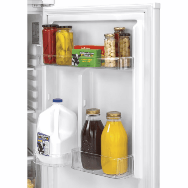 9.7-Cu Ft Counter-Depth Top-Freezer Refrigerator ( White ) - Image 9