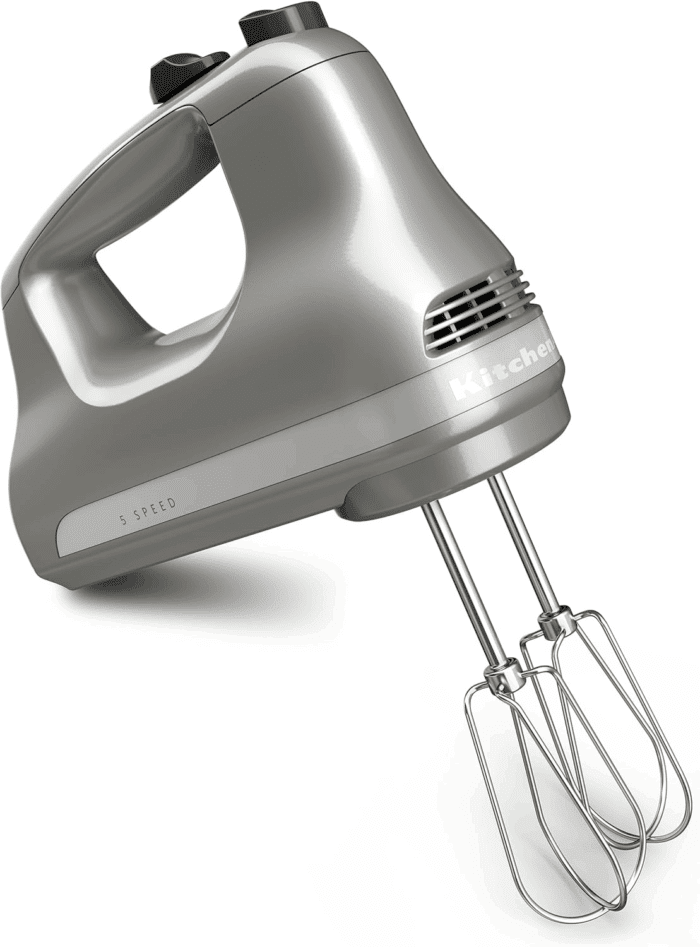 5-Speed Ultra Power Hand Mixer - KHM512, Contour Silver