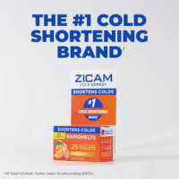 Cold & Flu-Like Symptoms with Echinacea and Sambucus, Homeopathic, Zinc, Cooling Peppermint Flavor, Helps with Cold Symptoms, 20 Tablets - Image 6