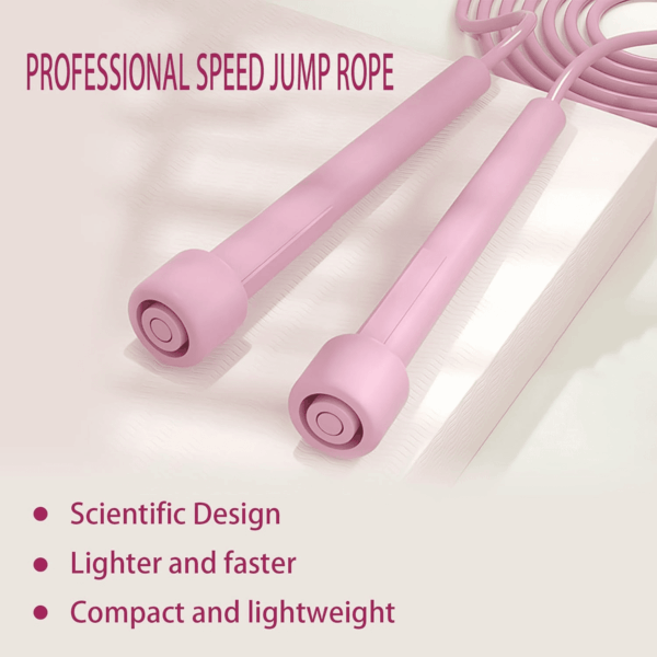 Jump Rope for Kids, Adjustable Kids Jump Rope Set, 5Mm Skipping Rope, Lightweight Jump Ropes for Fitness, 9.2Ft Pvc Jump Rope for Kids 8-12, Women, Men - Workout Jump Rope - Image 8