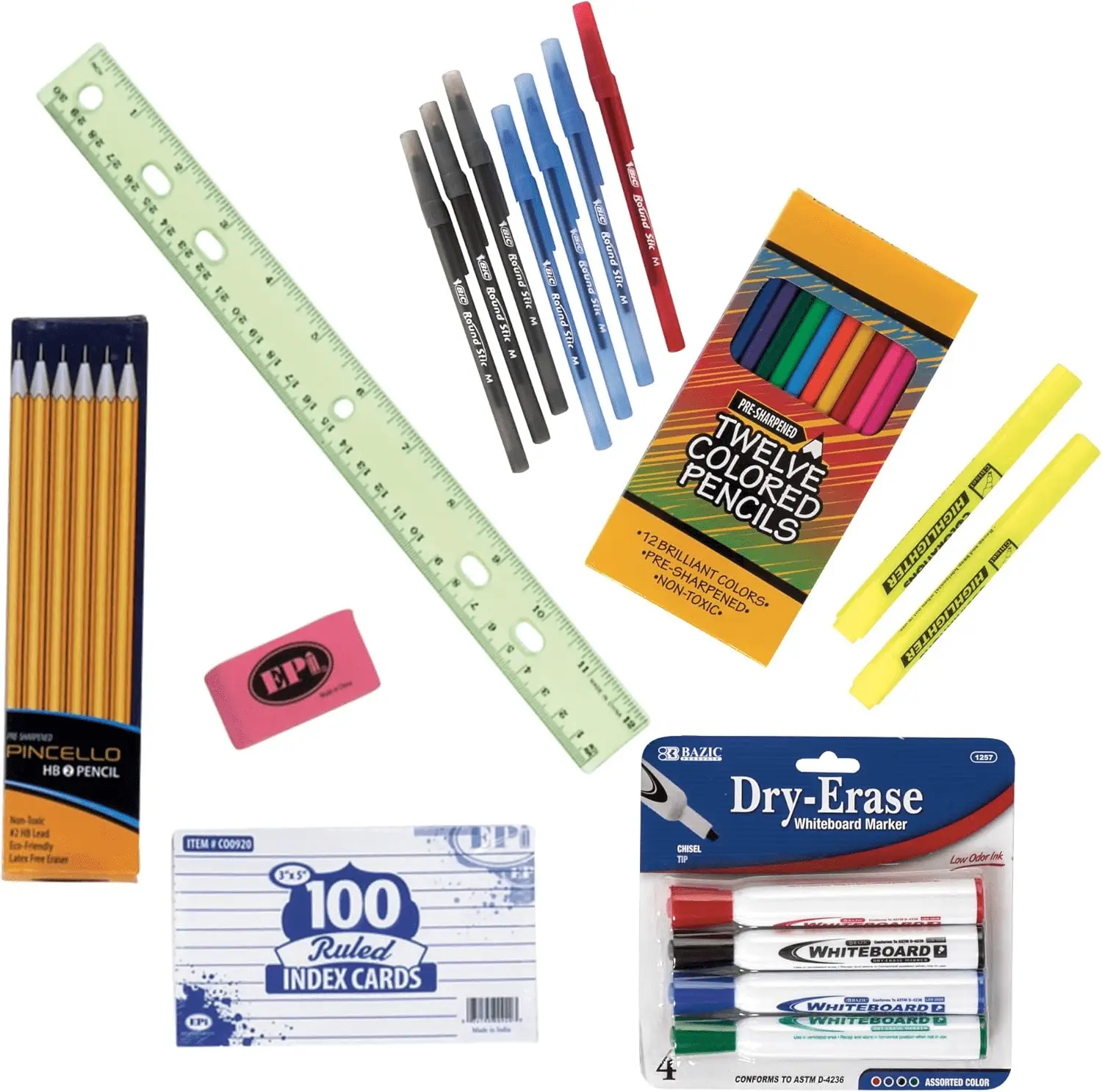 Essential School Supply Kit for Middle School Students (Grade 6-8) - Image 5