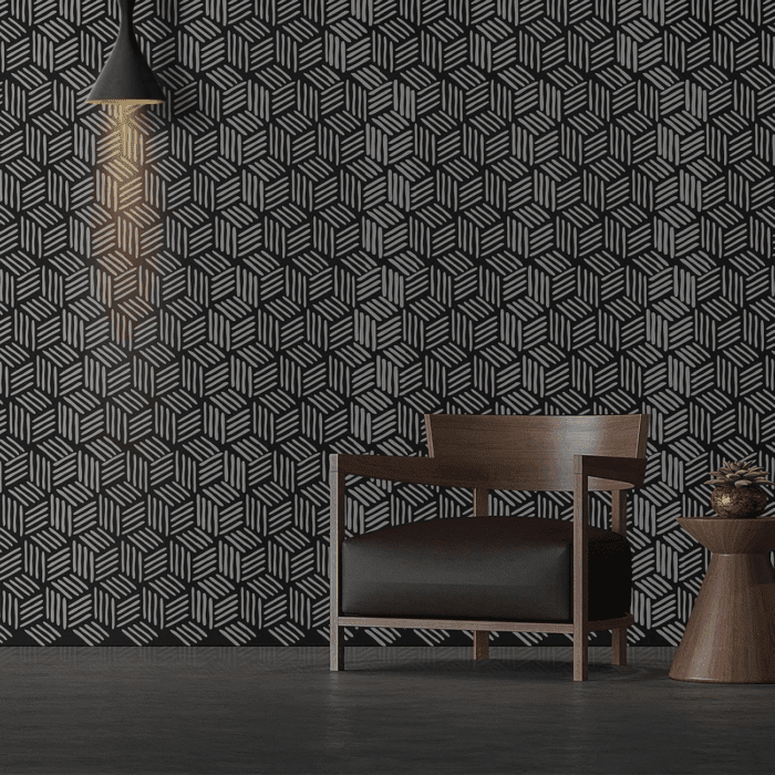 9 Pieces 12 X 12 Inch Geometric Wall Stencils Herringbone Geometric Wall Templates Painting Stencils Reusable Art Modern Tile Stencil for Painting on Walls Floor Canvas Wood Furniture - Image 4