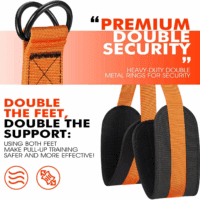 Pull up Assistance Bands, Heavy Duty Resistance Band for Pull up Bar, Adjustable Weight/Size with Fabric Feet/Knee Rest, Bands for Pull up Assist for Strength Training, Pull up Assist Band - Image 7