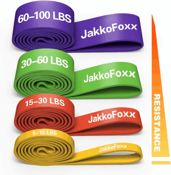Resistance Bands,Pull up Bands,Stretching Assist Bands Set for Men & Womenportable Exercise, Muscle Training,Physical Therapy,Exercise Workout Bands for Working Out - Image 6