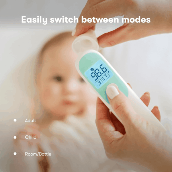 Thermometer, 3-In-1 Infrared Thermometer for Ear, Forehead & Touchless, FSA/ HSA Eligible Fever Thermometer for Baby, Infants ,Toddlers, Kids & Adults - Image 4