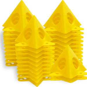 Painters Painting Pyramid Stands: 32Pcs Cabinet Doors Risers & Painting - Paint Triangle Stands Mini Cones Tripods for Canvas Support & Pouring - Art DIY Projects Household Essemtials