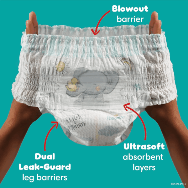 Diapers - Swaddlers 360 - Size 3, 70 Count, for up to 100% Leakproof Premium Skin Protection - Image 3
