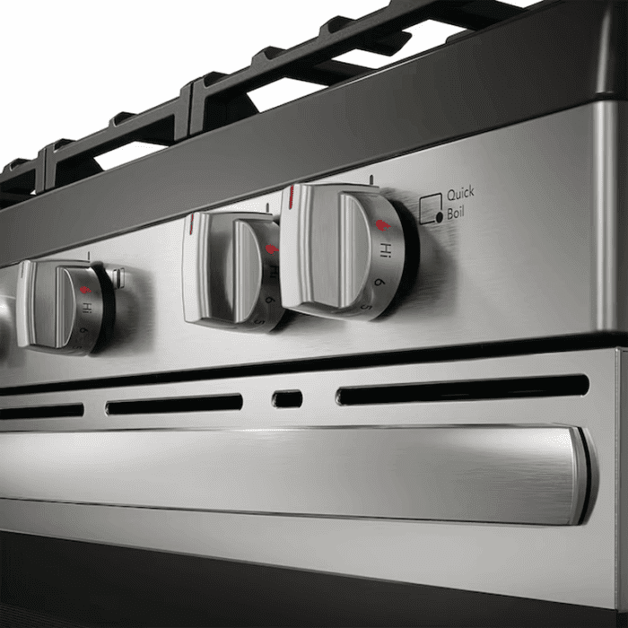 30-In 5 Burners 5.1-Cu Ft Freestanding Natural Gas Range ( Fingerprint Resistant Stainless Steel ) - Image 8