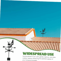 Weather Vane Decorative Roof Weather Vane for Outdoor Decor for Barns Gardens Patios and Rooftops Unique Wind Direction Indicator for Home - Image 9