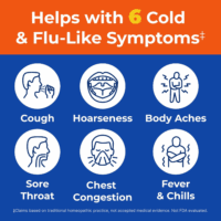 Cold & Flu-Like Symptoms with Echinacea and Sambucus, Homeopathic, Zinc, Cooling Peppermint Flavor, Helps with Cold Symptoms, 20 Tablets - Image 2