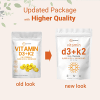 Vitamin D3 5000 IU with K2 100 Mcg, 300 Soft-Gels | K2 MK-7 with D3 Vitamin Supplement, 2 in 1 Support Immune, Heart, Joint, Teeth & Bone Health - Easy to Swallow - Image 3