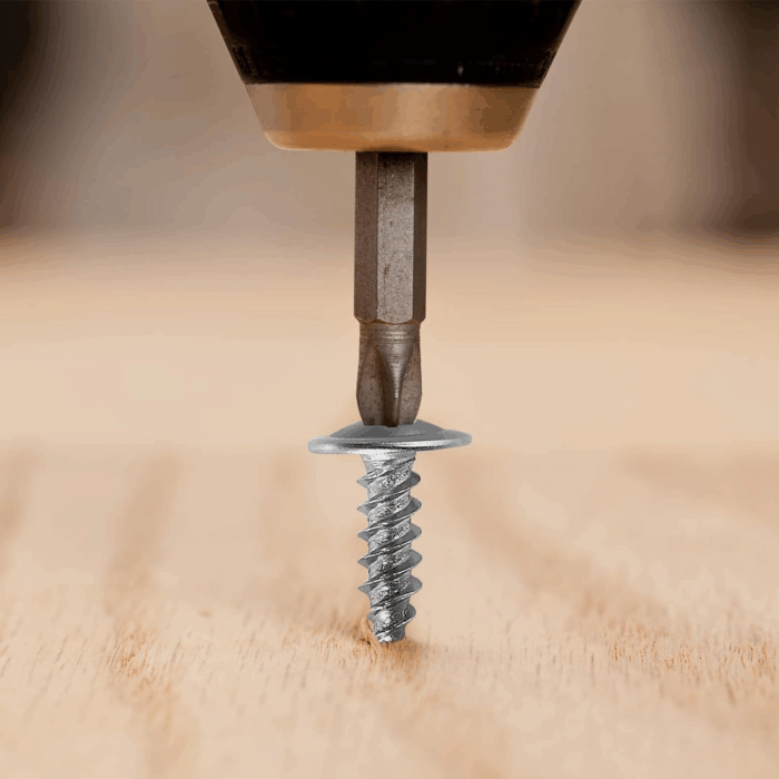 (250 Pcs)#8×1" Phillips Truss Head Wood Screws Stainless Steel 410 Quick Metal Self Tapping - Image 6
