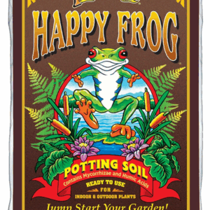 Happy Frog Potting Soil, 2Cu Ft - for Indoor/Outdoor Container Plants, Improves Root Efficiency, Ph Adjusted for Optimal Nutrient Uptake - Contains Mycorrhizae and Humic Acids