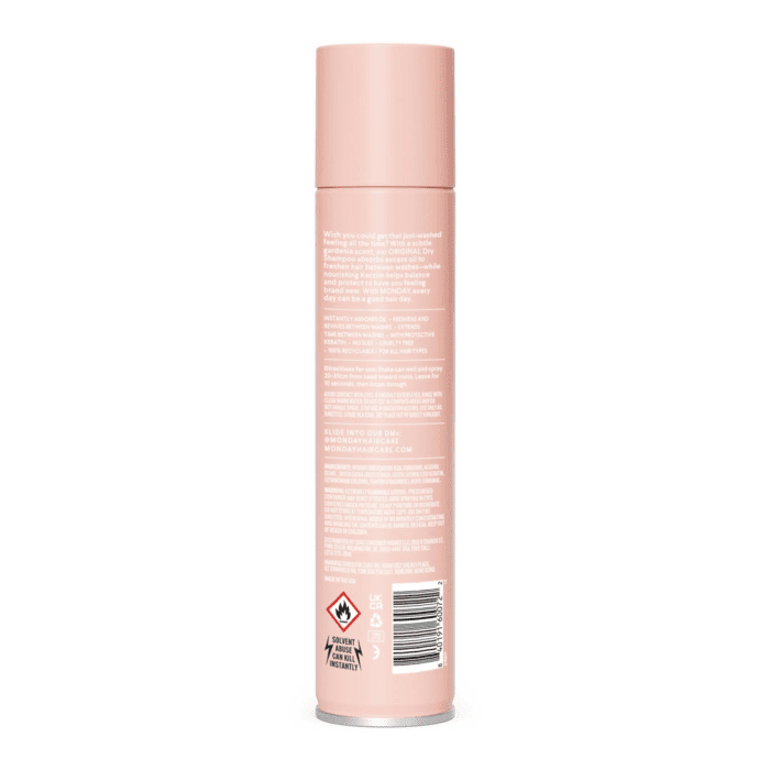 Dry Shampoo Original 6.7Oz, Freshens Hair, Absorbs Oil, Nourishes with Keratin, Protects Hair - Image 2