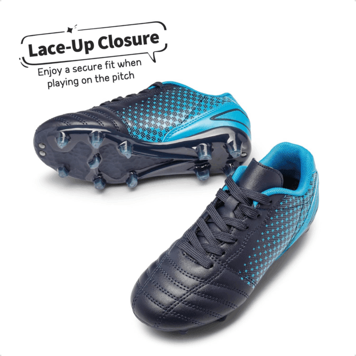 Boys Girls Outdoor Sport Football Shoes Soccer Cleats for Little/Big Kid - Image 4