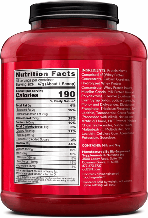 SYNTHA-6 Whey Protein Powder with Micellar Casein, Milk Protein Isolate, Chocolate Milkshake, 48 Servings (Packaging May Vary) - Image 7