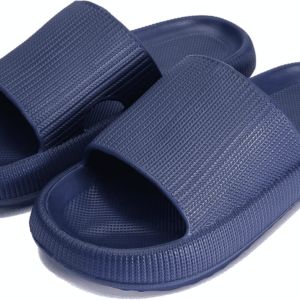 Cloud Slippers for Women and Men, Pillow House Slippers Shower Shoes Indoor Slides Bathroom Sandals, Ultimate Comfort, Lightweight, Thick Sole, Non-Slip, Easy to Clean