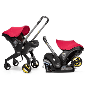 Car Seat & Stroller, Flame Red - All-In-One Travel System