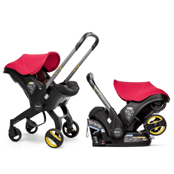 Car Seat & Stroller, Flame Red - All-In-One Travel System