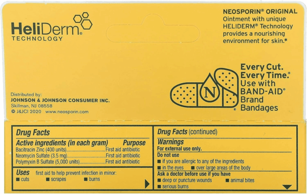 Original Antibiotic Ointment, 24-Hour Infection Prevention for Minor Wound, .5 Oz - Image 3