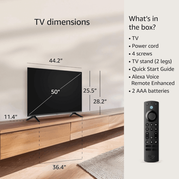 All-New  Fire TV 50" 4-Series 4K UHD Smart TV, Stream Live TV without Cable, 2024 Release - Image 6