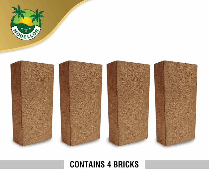 4 Bricks (5 Lb) Premium Super Washed Coco Coir, Yields 9 Gallons, Seed Starter, Organic, Ph Balanced, Gardening, Indoor, Outdoor Use. - Image 3