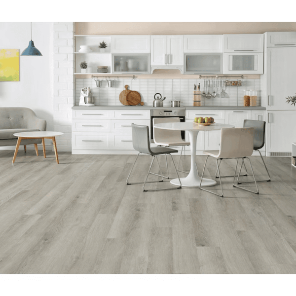 Slate Oak Gray Wood Look 6-Mil X 6-In W X 36-In L Waterproof and Water Resistant Interlocking Luxury Vinyl Plank Flooring ( 22.17-Sq Ft Carton ) - Image 2
