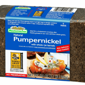 Bread, Pumpernickel, 17.6 Oz, Pack of 12