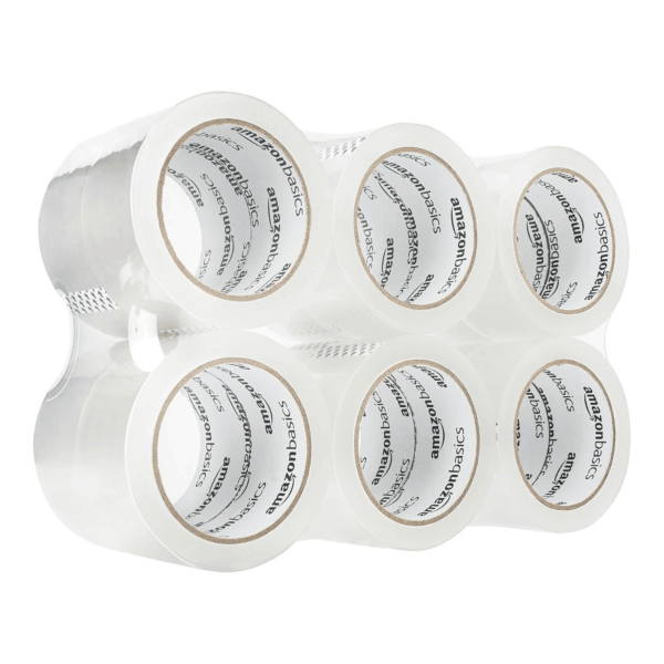 Strong Adhesive Packaging Tape for Shipping, Moving and Storage, Clear, 1.88" X 54.6 Yds, 12-Pack, Translucence - Image 3