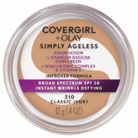 +OLAY Simply Ageless Instant Wrinkle-Defying Foundation, 210 Classic Ivory, 0.44 Fl Oz (Pack of 1)