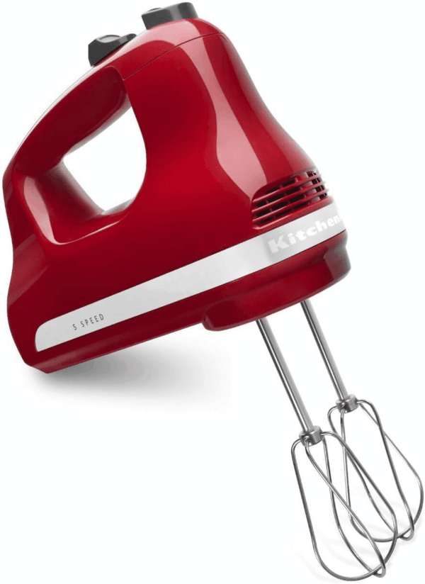 5 Ultra Power Speed Hand Mixer - KHM512, Empire Red (1 Pack)