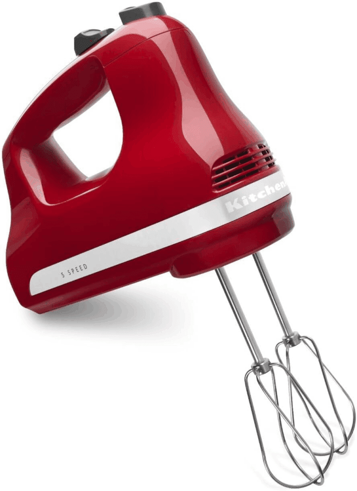 5 Ultra Power Speed Hand Mixer - KHM512, Empire Red (1 Pack)