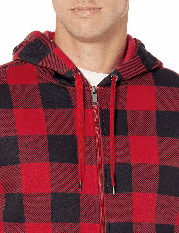 Men'S Full-Zip Fleece Hoodie (Available in Big & Tall) - Image 5