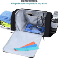 Ultimate Gym Bag 2.0: the Durable Crowdsource Designed Duffel Bag with 10 Optimal Compartments Including Water Resistant Pouch - Image 4