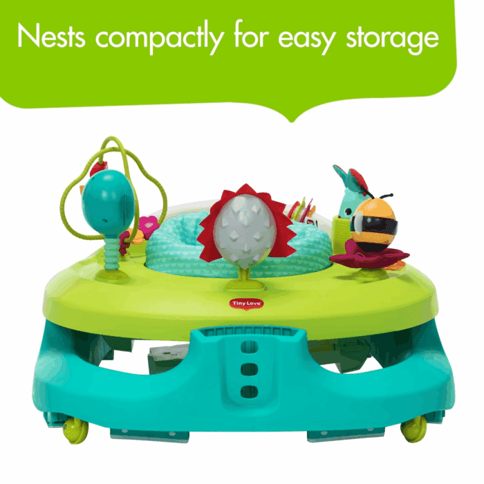 4-In-1 Here I Grow Mobile Activity Center, Baby Walkers and Activity Center, Baby Activity Center with Interactive Toys and Developmental Activities, Meadow Days - Image 6