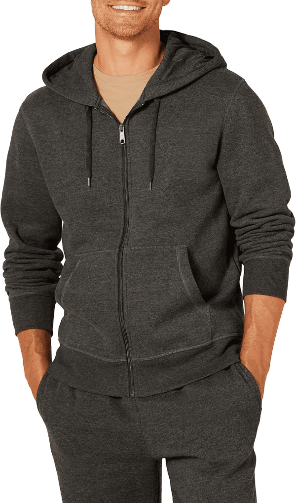 Men'S Full-Zip Fleece Hoodie (Available in Big & Tall)