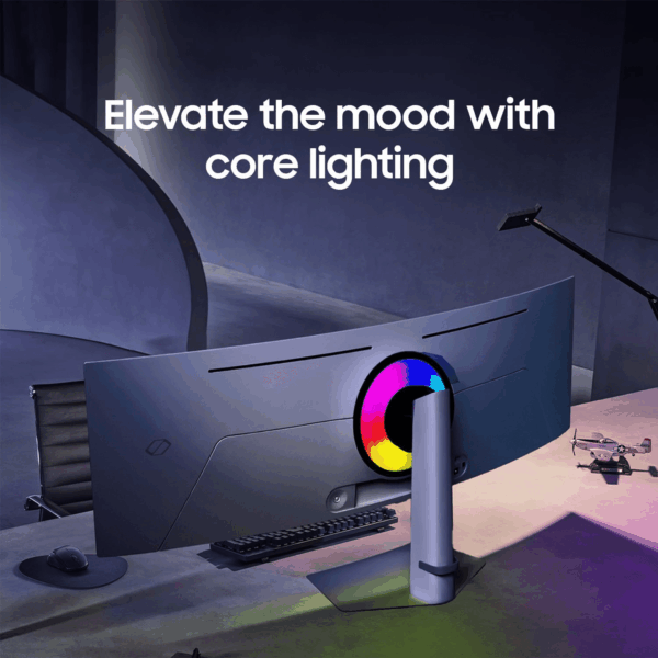 49" Odyssey QD-OLED (G93SC) Series Curved Gaming Monitor, 240Hz, 0.03Ms,Dual Qhd,Displayhdr True Black 400,AMD Freesync Premium Pro,Height Adjustable Stand,3 Year Warranty,Ls49Cg932Snxza - Image 6