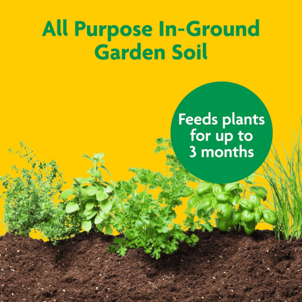 Garden Soil All Purpose, for In-Ground Use, Feeds up to 3 Months, Amends Vegetable, Flower and Plant Beds, 1 Cu. Ft. - Image 2