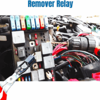 Relay Puller Pliers Relay and Fuse Remover Tool, Automotive Relay FMM Fuses Puller Tool, Car Vehicle Battery Terminal Wiper Remover - Image 2