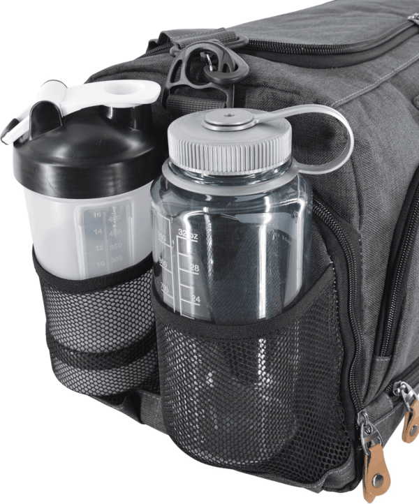 Ultimate Gym Bag 2.0: the Durable Crowdsource Designed Duffel Bag with 10 Optimal Compartments Including Water Resistant Pouch - Image 7