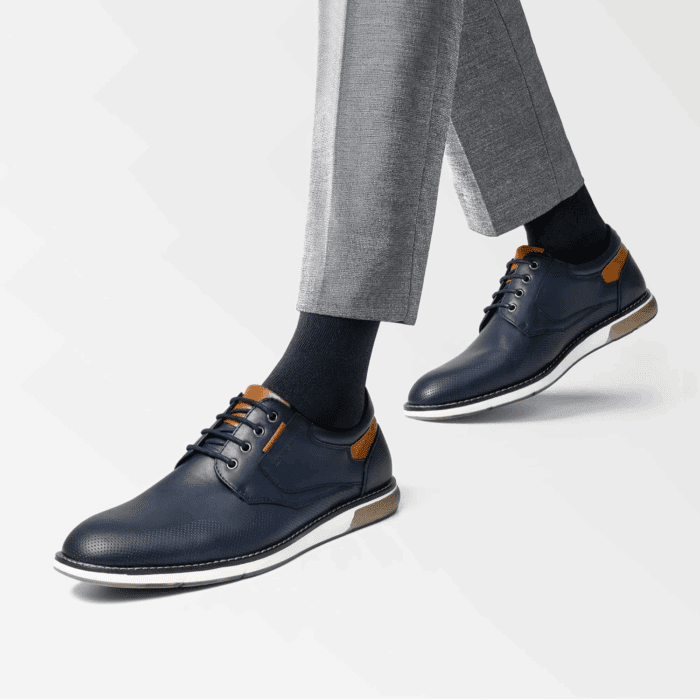 Men'S Casual Dress Oxfords Shoes Business Formal Derby Sneakers - Image 7